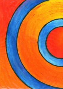 Vibrant Concentric Circles