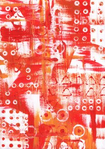 Vibrant Geometric Abstract