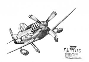 Vintage Flying Machine by Kulik