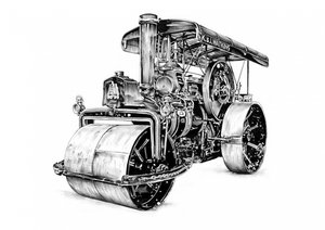 Vintage Steamroller Power