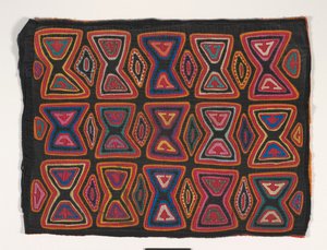 Shirt Panel (Mola) by Kuna Indian Culture