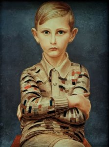 Portrait of a Boy by Kurt Günther