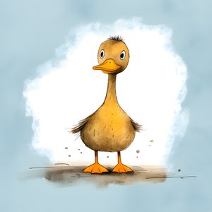 Duck in the Field 4 by Kurt Heppke