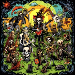 Monsters Playing Instruments 1