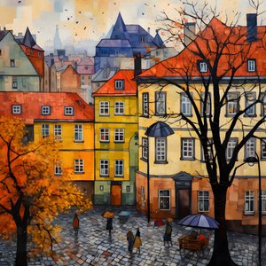 Prague Houses 3