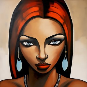 African Woman 1 by Kurt Heppke