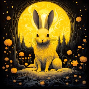 A Yellow Hare 3
