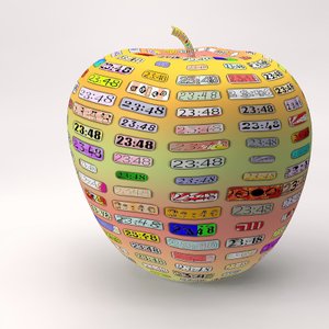 Framed Apple by Kurt Heppke