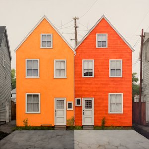 two orange houses 3