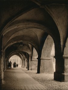 Goritz - Arcades in the Market square, 1931
