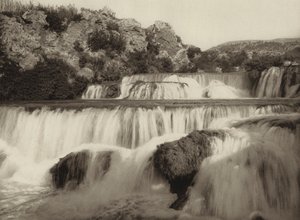 Krka Falls by Kurt Hielscher