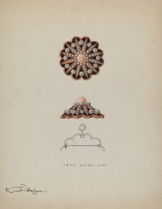 Brooch by Kurt Melzer