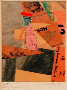 Drawing Campendonk by Kurt Schwitters