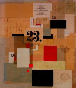 Mz 601 by Kurt Schwitters