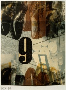 NUMBER 9 by Kurt Schwitters