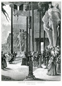 Entrance to the International Exposition of Amsterdam