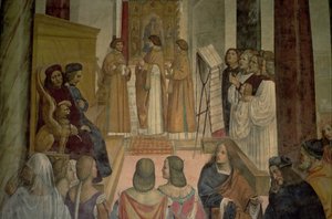 Choral Scene, from the Life of St. Benedict