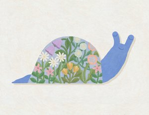 Spring Blooms Snail, 2023