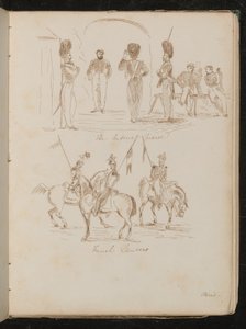 Studies of Soldiers Inscribed 