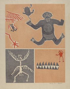 Petroglyph - Human Figures