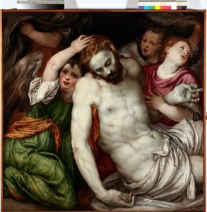 Pieta with angels