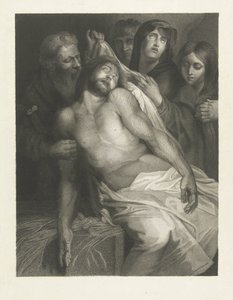 Entombment of Christ by Lambertus Antonius Claessens