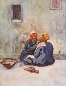 People of Egypt: Barber, Hallaq by Lance Thackeray