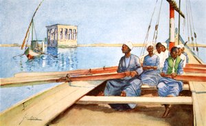 To Philae in a Felucca by Lance Thackeray