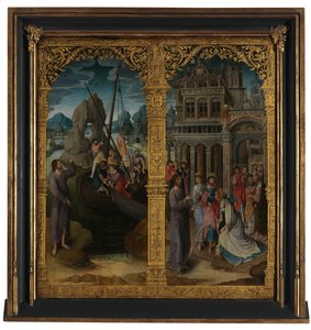 The Calling of Peter and the Healing of Hemorroissa