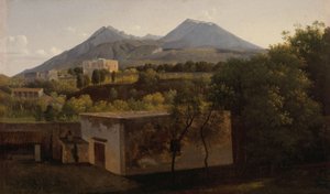 View of Vesuvius from Portici, c.1824