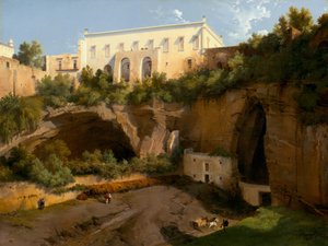 View of a Villa, Pizzofalcone, Naples, c.1819