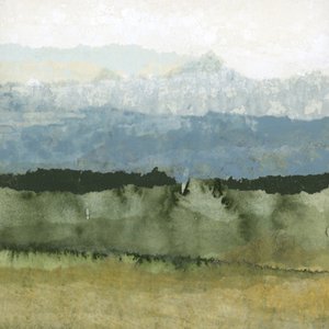 Misty Green Landscape
