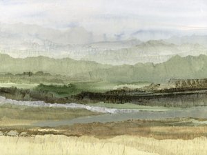Misty Green Valley by Lara Eckerman