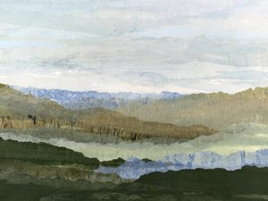 Serene Mountain Layers