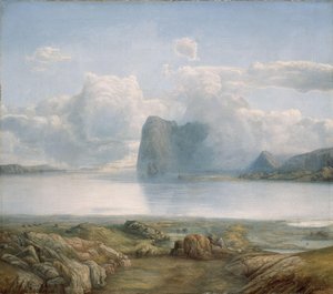 Island Borgoya by Lars Hertervig