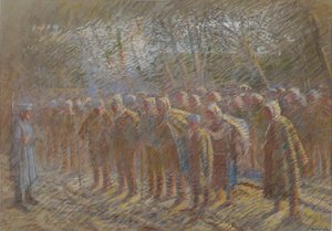 The Prisoners of War, 1914 by Laszlo Mednyanszky