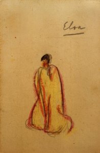 Elsa of Brabant by Laszlo Moholy Nagy