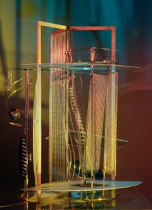 Light-Space Modulator by Laszlo Moholy Nagy