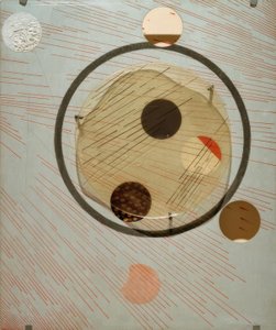 Space Modulator Experiment, Aluminium 5 by Laszlo Moholy Nagy