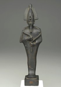 Standing mummiform figure of Osiris, 664-332 BC