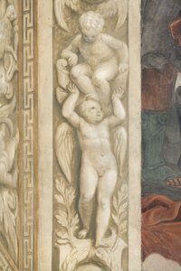 Putti, Decorations Around the Windows