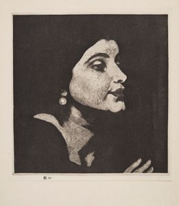 Filia Mundi, published 1925 by Laura Knight