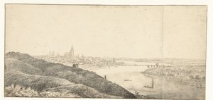 View of Arnhem by Laurens Vincentsz. van der Vinne