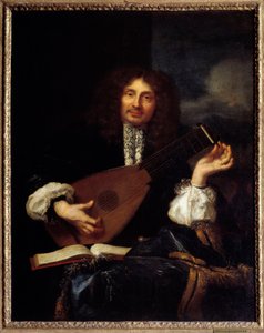 Portrait of a Man Playing the Lute