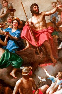 Council of the Gods about the Trojan War
