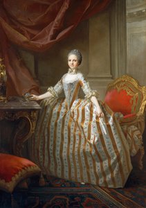 Maria Luisa of Parma, Later Queen of Spain by Laurent Pecheux
