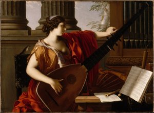 Allegory of Music by Laurent de La Hire or La Hyre