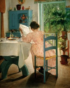 At Breakfast by Laurits Andersen Ring