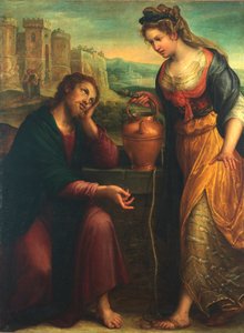 Christ and the Samaritan Woman by Lavinia Fontana