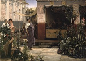 A Roman Flower Market